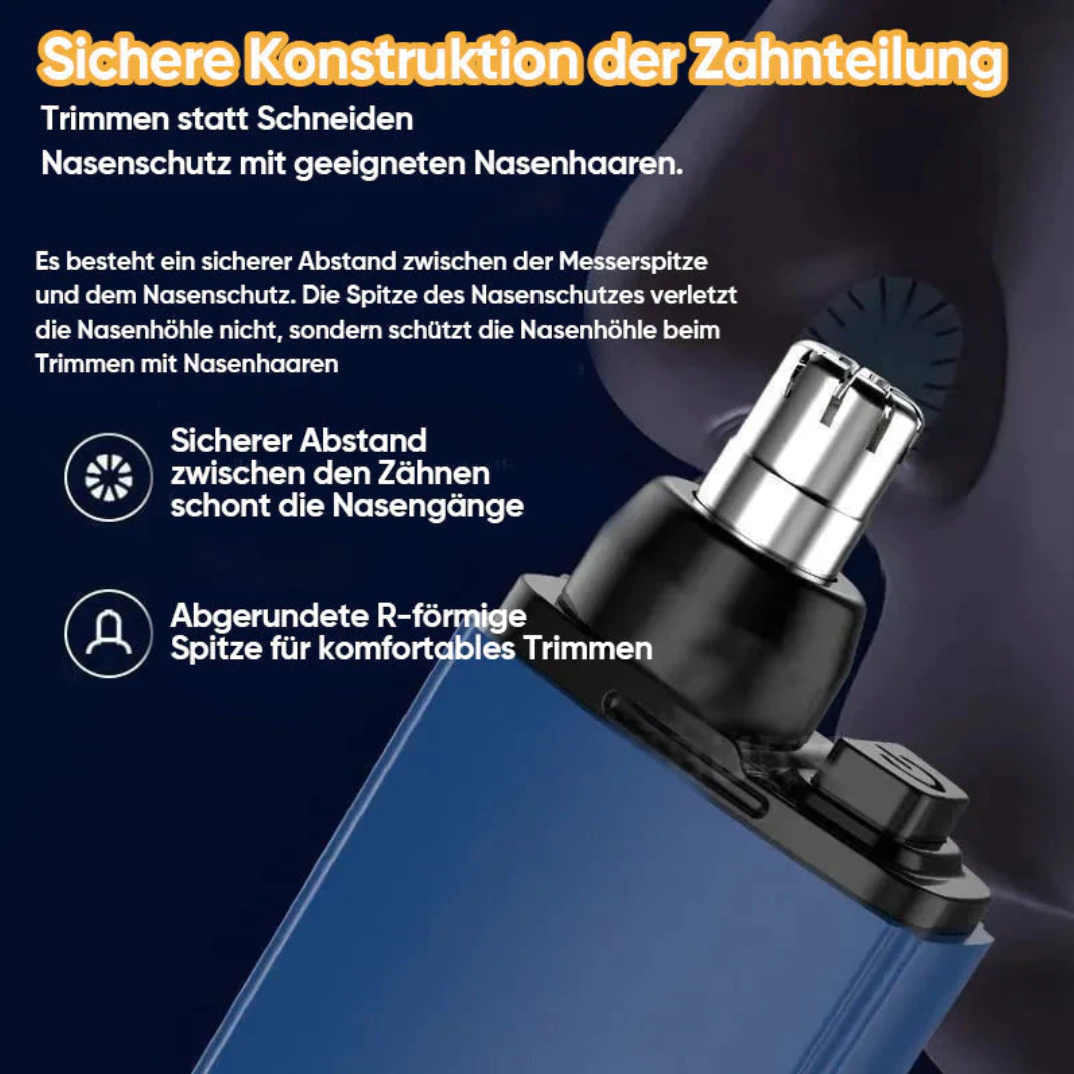 GentleTrim™ - Tragbarer Nasenhaartrimmer
