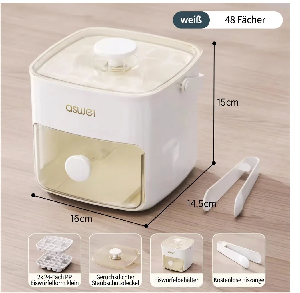 IcePress™ – Der 2-in-1 Eiswürfel-Maker mit Vorratsbox