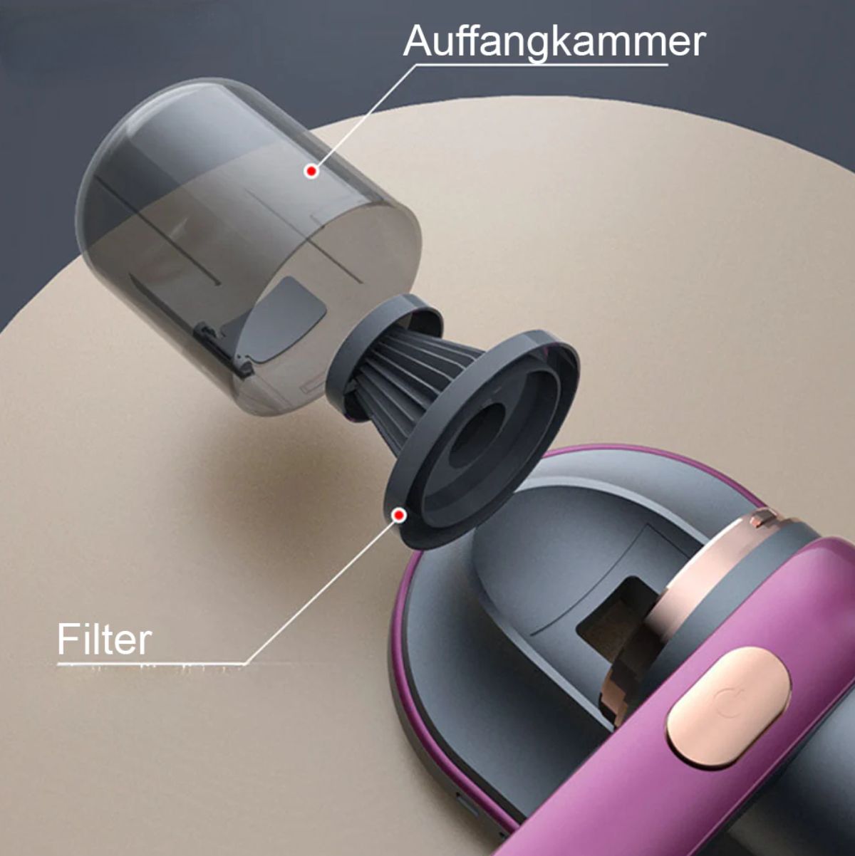 DustBeetle™ - Sorgt für eine gründliche Reinigung