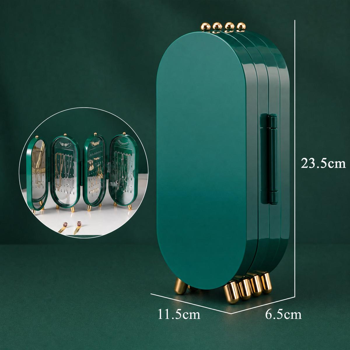 JewelMirror™ – Die elegante Schmuckaufbewahrungsbox mit Spiegel