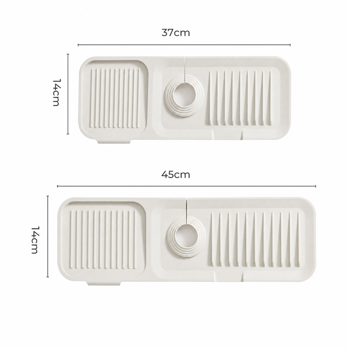 SinkDrain™ – Die Silikon-Spritzschutz-Ablaufmatte für trockene Arbeitsflächen