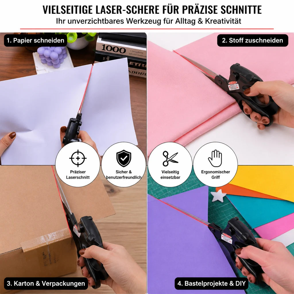 LaserCut™ – Die lasergeführte Präzisionsschere für perfekte Schnitte