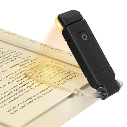 AmberGlow™ – Faltbare LED-Leselampe mit USB-Ladung