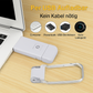 AmberGlow™ – Faltbare LED-Leselampe mit USB-Ladung