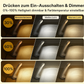 AmberGlow™ – Faltbare LED-Leselampe mit USB-Ladung