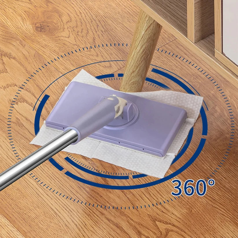 FlexiMop™ – Der 360°-Flachmopp für mühelose Bodenreinigung