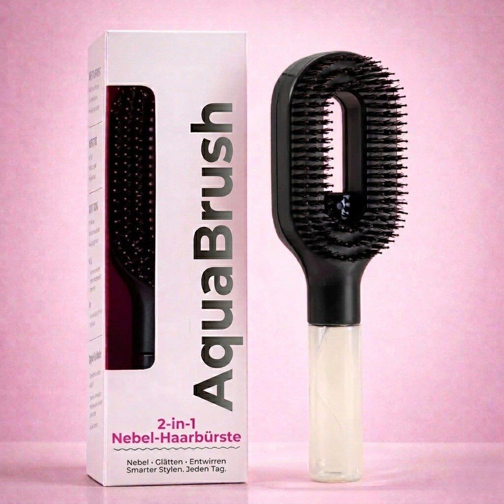 AquaBrush – kurz, modern, vermittelt Feuchtigkeit