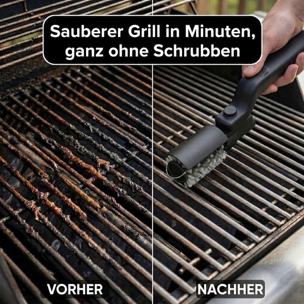 GrillMaster™ - Die Wunderwaffe gegen das Fett-Chaos.