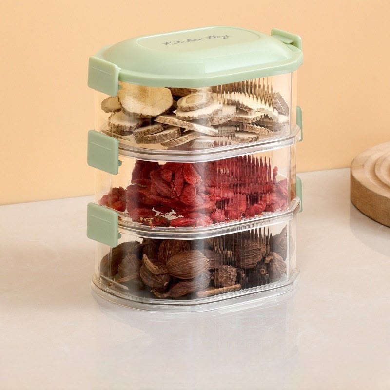 SpiceTower™ – Der stapelbare Organiser für Gewürze & Frisches