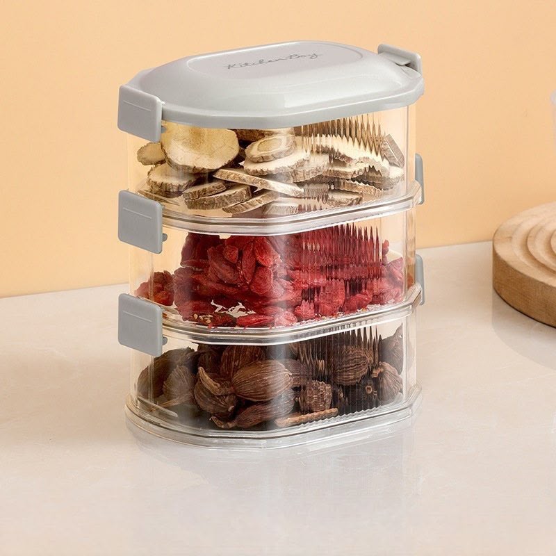 SpiceTower™ – Der stapelbare Organiser für Gewürze & Frisches