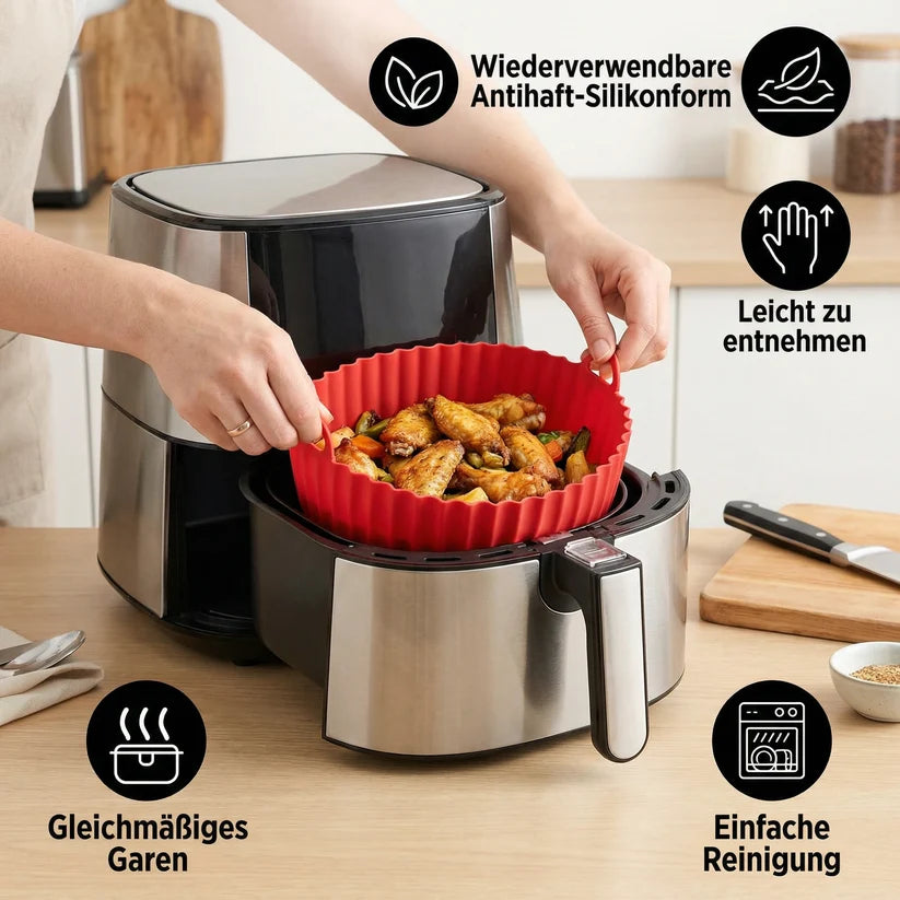 SilkyTray™ – Der saubere Knusper-Genuss für deine Küche