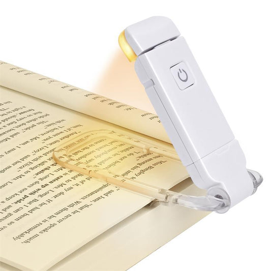AmberGlow™ – Faltbare LED-Leselampe mit USB-Ladung
