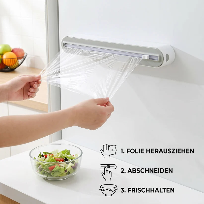 FoilCut™ – Der magnetische Folien-Wandspender mit Präzisionsschneider