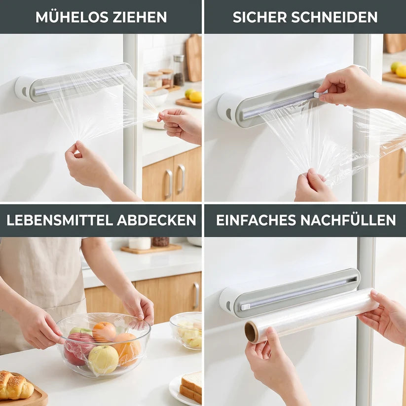 FoilCut™ – Der magnetische Folien-Wandspender mit Präzisionsschneider