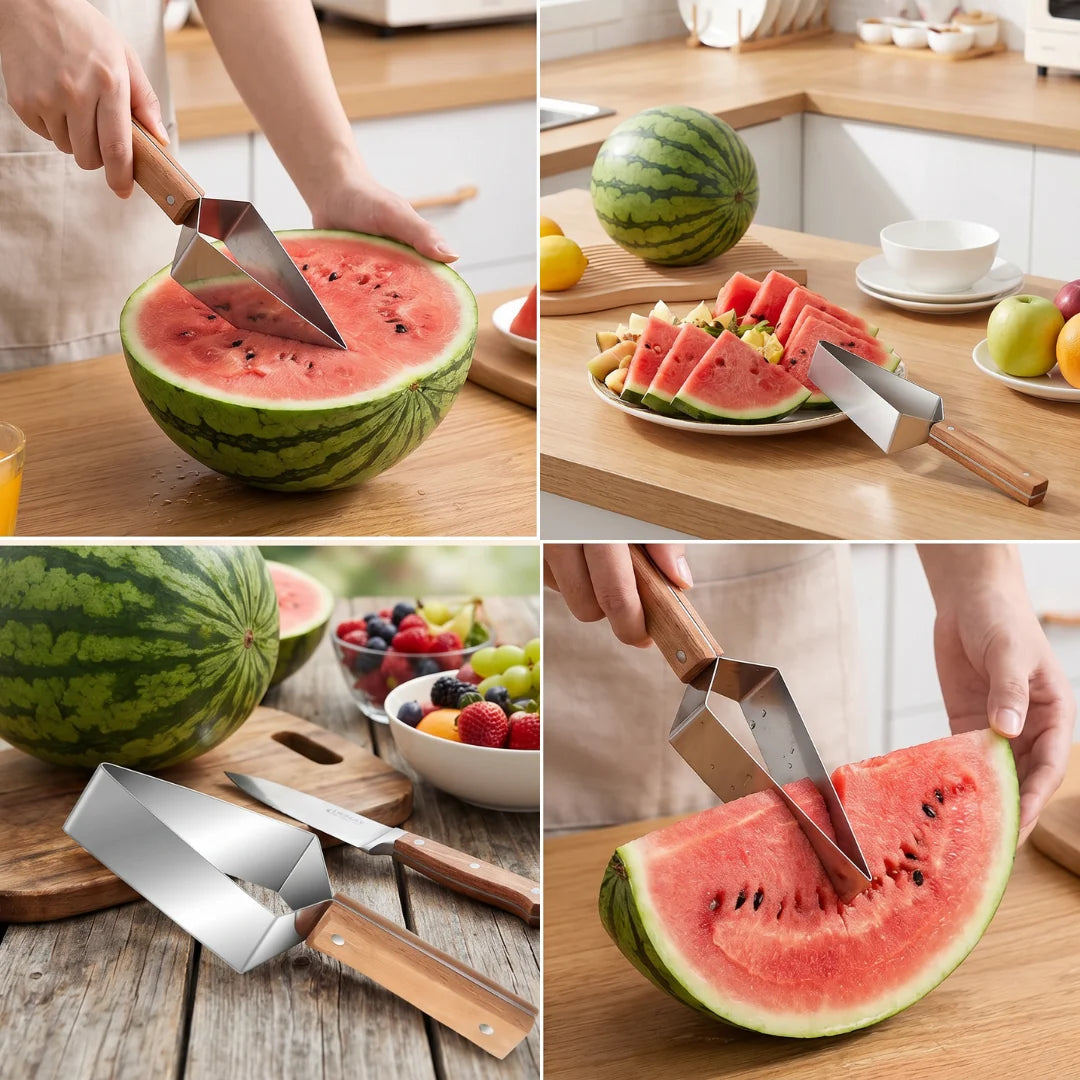MelonSlice™ – Der elegante Wassermelonen-Schneider aus Edelstahl