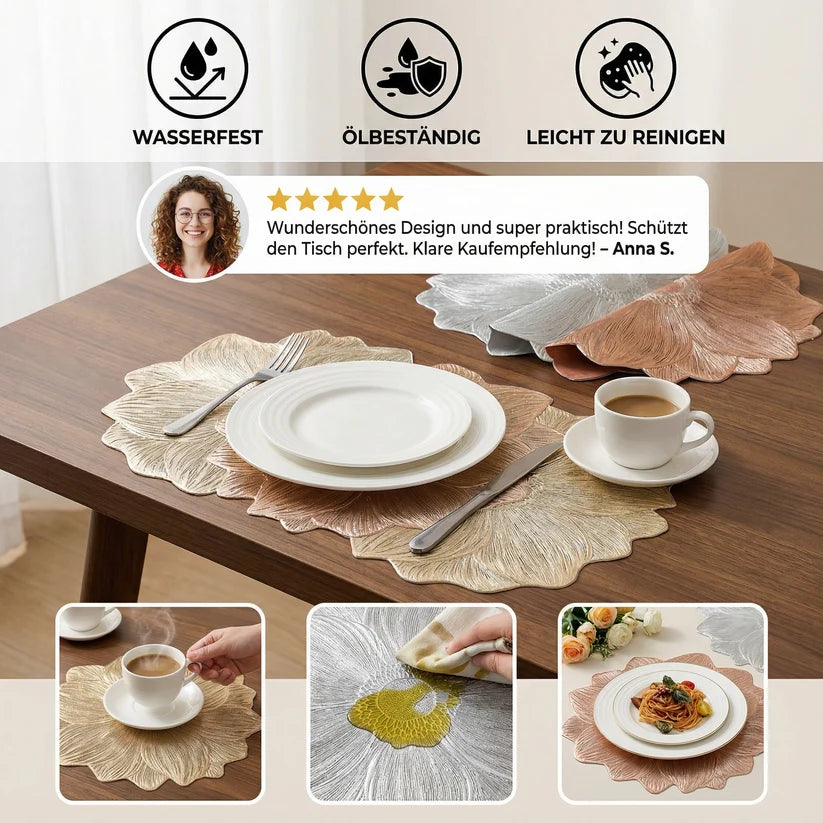 FloraMat™ – Das kreative Blumen-Platzset für stilvollen Tischschutz