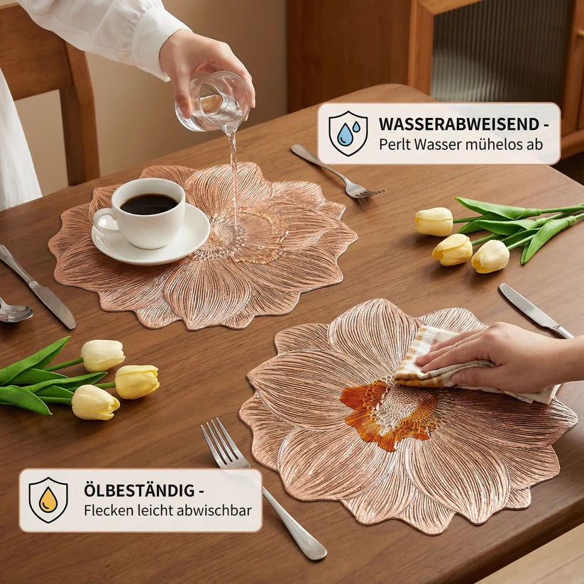 FloraMat™ – Das kreative Blumen-Platzset für stilvollen Tischschutz