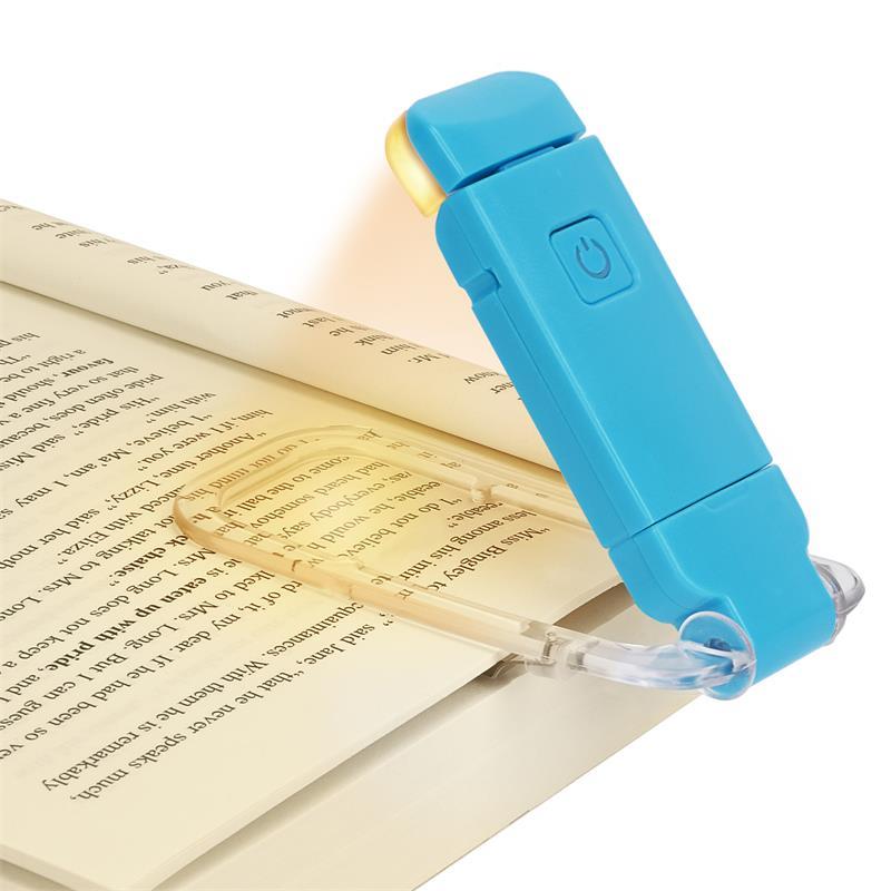 AmberGlow™ – Faltbare LED-Leselampe mit USB-Ladung