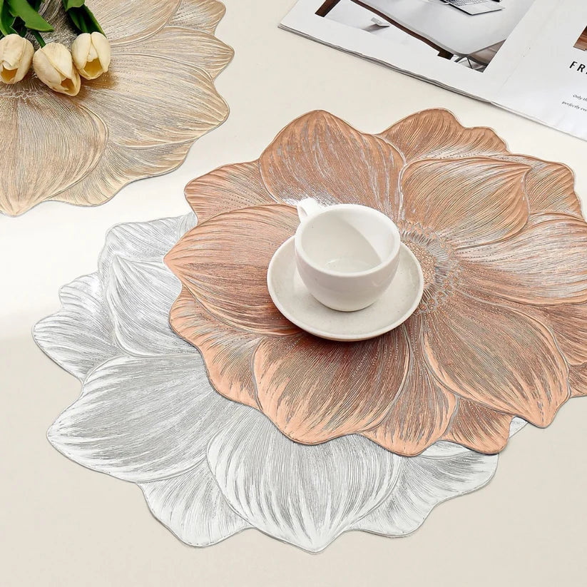 FloraMat™ – Das kreative Blumen-Platzset für stilvollen Tischschutz