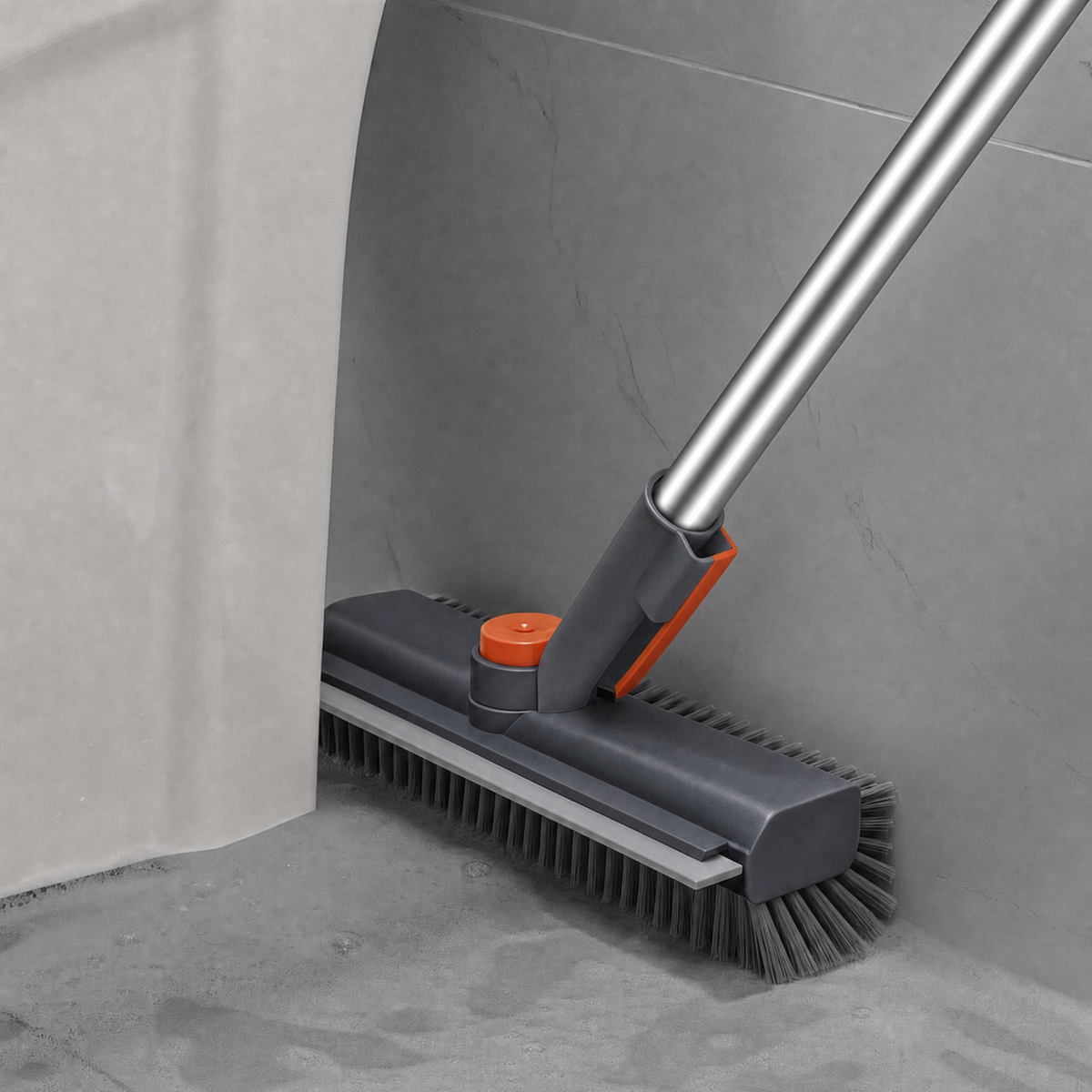ScrubHero™ – Die 3-in-1 Bodenbürste mit Gummiabzieher & Drehkopf