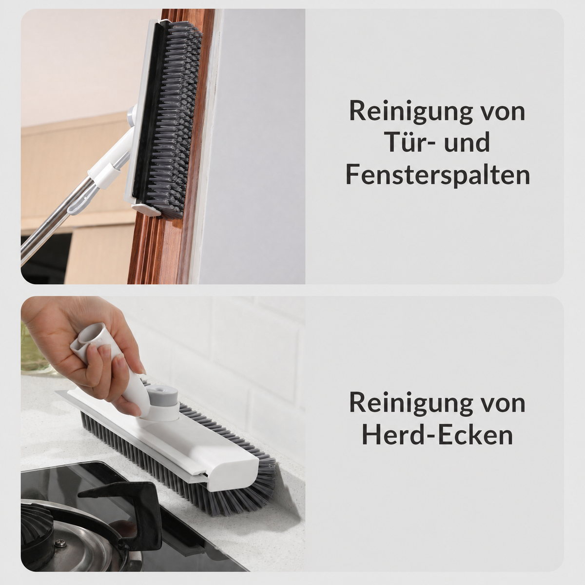 ScrubHero™ – Die 3-in-1 Bodenbürste mit Gummiabzieher & Drehkopf
