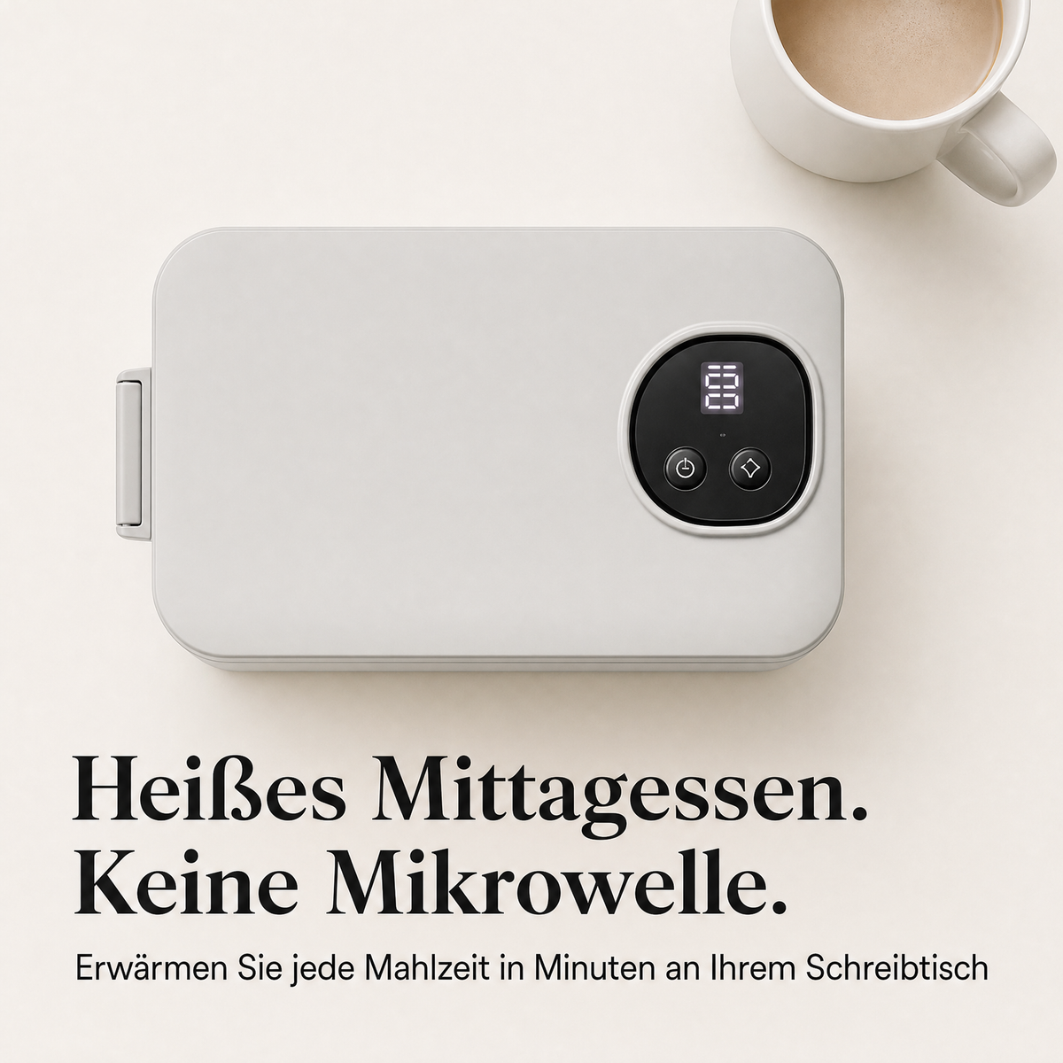 HeatBox™ – Die elektrische 2-in-1 Edelstahl-Thermo-Lunchbox