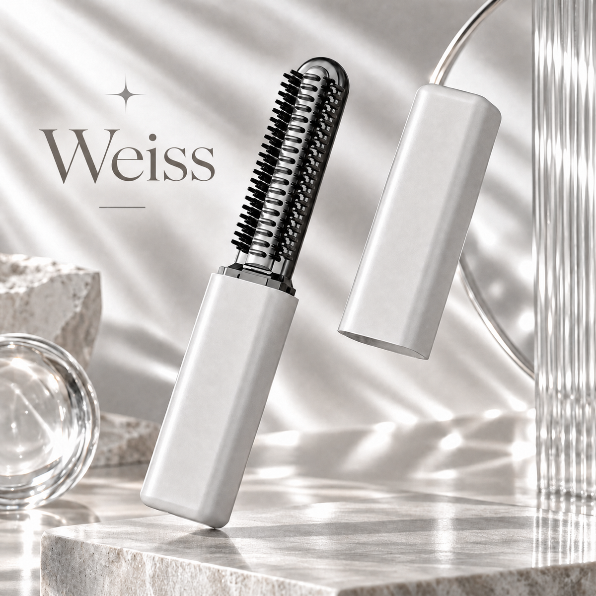 GlamCurl™ – Der kabellose Mini-Lockenwickler & Styling-Bürste