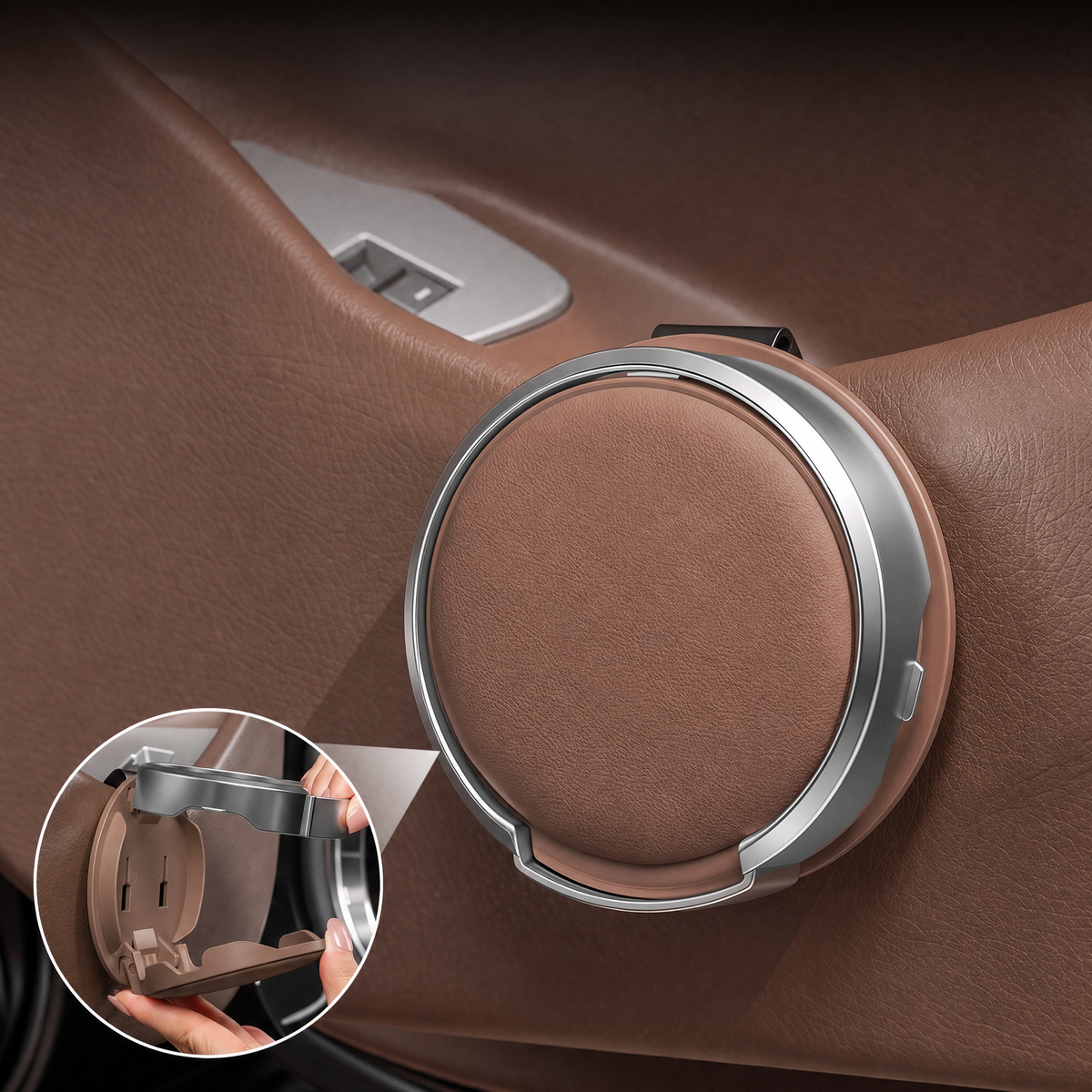 FlexiDrive™ – Der faltbare Auto-Getränke- & Handyhalter