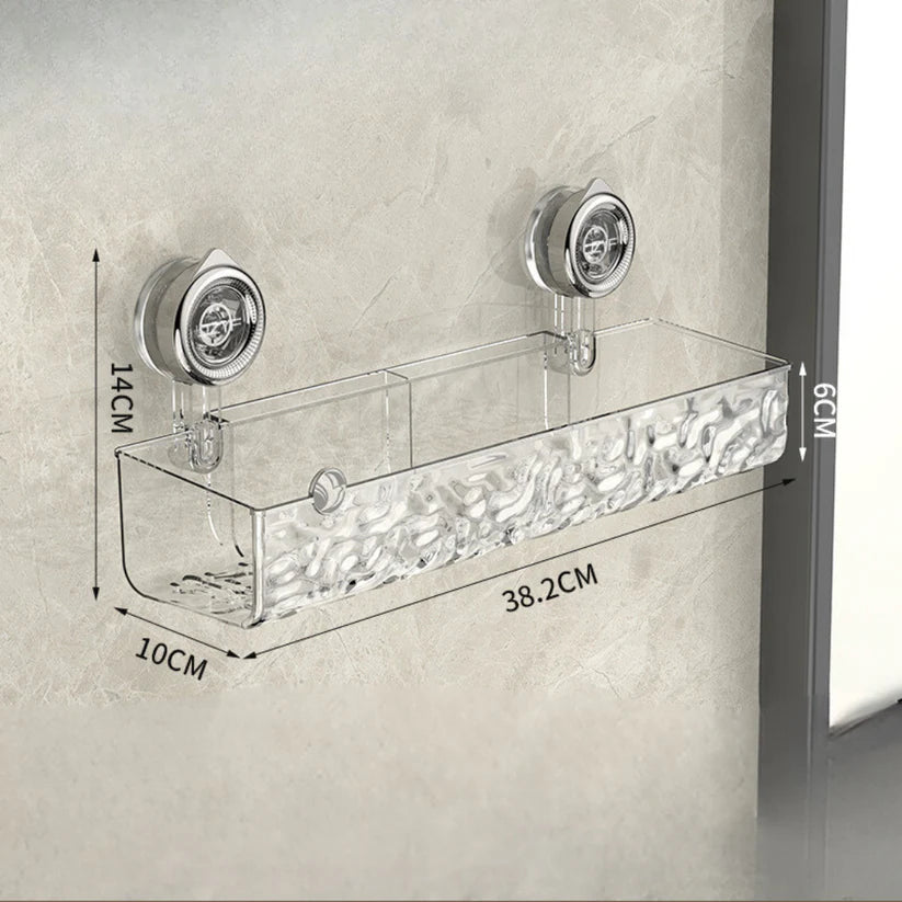 Badezimmer Saugnapf Eck-Regal™ – Die Wunderwaffe für lochfreie Ordnung