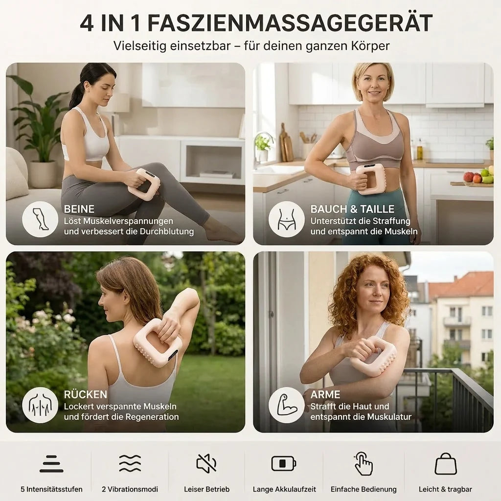 FitVibe™ – Das Faszien- & Vibrationsgerät für Bauch, Taille & Ganzkörper